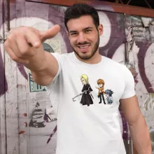 L T-shirt “L, Lignt Yagami och Kira” – Parodi Bleach