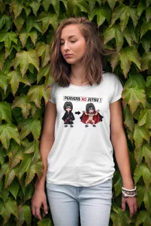 T-shirt Femme Itachi Uchiwa « Pervers no Jutsu » – Parodie Naruto