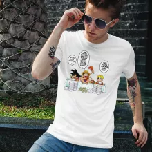 Son Goku T-Shirt “Son Goku, Naruto and Luffy” – Naruto parody