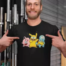 T-shirt Bob « Une troupe de joyeux Cosplayers » – Parodie Pokémon