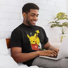 T-shirt Pikachu « VENGEANCE !!! » – Parodie Pokémon