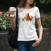 T-shirt Femme « Va chercher ! » – Parodie Naruto