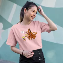 T-shirt Femme « Va chercher ! » – Parodie Naruto