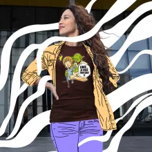 T-shirt Femme Yoda « Luke... Je suis ton sac !! » – Parodie Star Wars