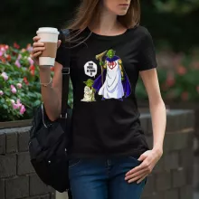 T-shirt Femme Yoda « Ton père... Je suis !! » – Parodie Star Wars