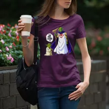T-shirt Femme Yoda « Ton père... Je suis !! » – Parodie Star Wars