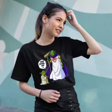 Maglietta da Donna il Dio di Namecc “il Dio di Namecc e Yoda” – Parodia dei Star Wars