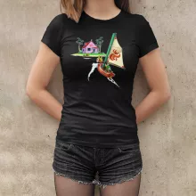 T-shirt Femme Link « Une île perdue dans l'Océan... » – Parodie Zelda