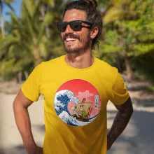 Camiseta Going Merry X La “Going Merry X La gran ola de Kanagawa” – Parodia de One Piece