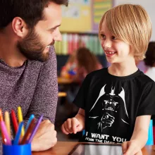Darth Vader Kinder T-Shirt “Darth Vader und Uncle Sam” – Parodie auf Star Wars