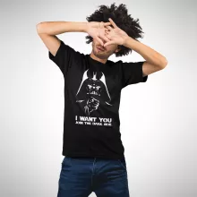 T-shirt Dark Vador « I want You !! » – Parodie Star Wars