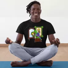T-shirt Link “Norman Rockwell style” – Zelda de parodia