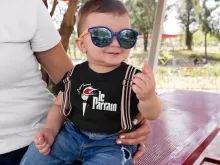 T-shirt bébé Tsuna « Le Parrain » – Parodie Reborn