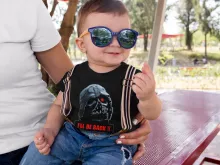 T-shirt bébé Dark Vador X Terminator « I'll Be Back ! » – Parodie Star Wars