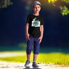 T-shirt Enfant Olivier « Le Plus grand terrain de foot du Monde ! » – Parodie Olive et Tom - Captain Tsubasa
