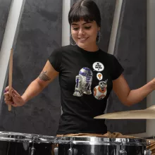 T-shirt Femme BB-8 « BB, je suis ton père !! » – Parodie Star Wars