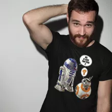 T-shirt BB-8 « BB, je suis ton père !! » – Parodie Star Wars