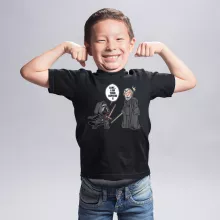 Kylo Ren Kids T-Shirt “Kylo Ren And Luke Skywalker” – Star Wars parody