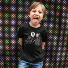 Kylo Ren Kinder T-Shirt “Kylo Ren und Luke Skywalker” – Parodie auf Star Wars