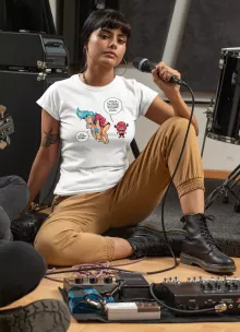 T-shirt Femme Chopper « Panne sèche ! » – Parodie One Piece