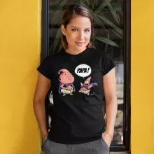 T-shirt Femme Boubou « Tel père tel fils (Version SD) » – Parodie Dragon Ball Z