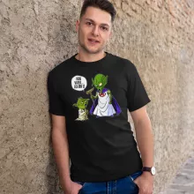 Yoda T-Shirt “Yoda von Star Wars und Gott von DBZ” – Parodie auf Star Wars