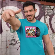 T-shirt Kizaru « La marine recrute ! » – Parodie One Piece