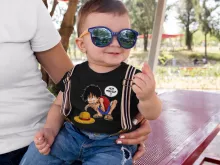 T-shirt bébé Luffy « Mon Précieux (SD Edition) » – Parodie One Piece