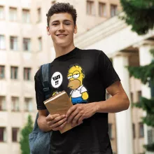 Kevin Minion T-Shirt “Kevin Minion et Homer Simpson” – Parodie auf Minions