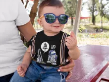R2-D2 Baby T-shirts – Star Wars parodie