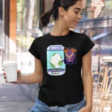 T-shirt Femme Rattata « Plus que 3 km... Nyark Nyark !! » – Parodie Pokémon