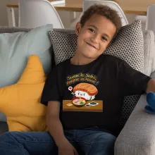 T-shirt Enfant Humoristique « Sauvons les Sushis !! » – Parodie Funny