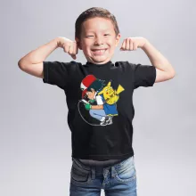 Pikachu Kinder T-Shirt – Parodie auf Pokémon