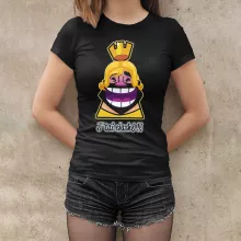 T-shirt Femme Le Roi « J'tai Clashé !! » – Parodie Clash Royale