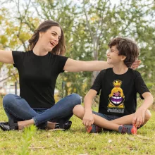 T-shirt Enfant Le Roi « J'tai Clashé !! » – Parodie Clash Royale