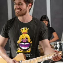 T-shirt Le Roi « J'tai Clashé !! » – Parodie Clash Royale