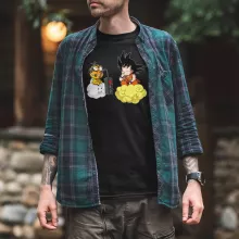 T-shirt Sangoku « Feu Rouge ;) » – Parodie Super Mario