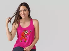 Vrouwen Tank Top – Flash parodie