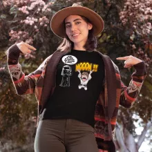 T-shirt Femme Luke Skywalker « Luke Life Episode I : Un père qui craint » – Parodie Star Wars