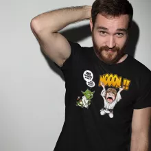 T-shirt Yoda « Luke Life Episode IV : le Maître... » – Parodie Star Wars