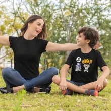 T-shirt Enfant Luke Skywalker « Luke Life Episode V : un robot...ménager !! » – Parodie Star Wars