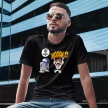 T-shirt Luke Skywalker « Luke Life Episode V : un robot...ménager !! » – Parodie Star Wars