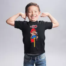 Maglietta per bambini e ragazzi Mario – Parodia dei Super Mario