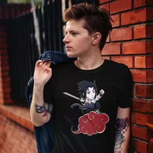 Sasuke T-shirt “Sasuke en Son Goku” – Naruto parodie