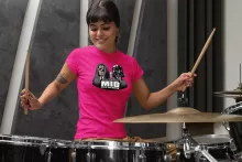 Darth Vader Women T-shirt “Darth Vader and Darth Sidious X Men In Black” – Star Wars parody