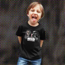 Darth Vader Kinder T-Shirt “Darth Vader und Darth Sidious X Men In Black” – Parodie auf Star Wars