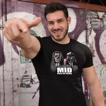 Camiseta Dark Vader “Dark Vader, Dark Sidious X MIB: Hombres de negro” – Parodia de Star Wars