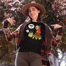 Damen T-shirt – Parodie auf Flash
