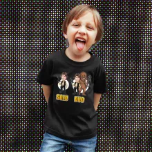 Han Solo Kids T-Shirt “Han Solo and Chewbacca” – Star Wars parody