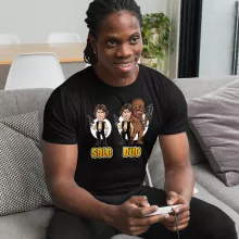 Han Solo T-shirt “Han Solo och Chewbacca” – Parodi Stjärnornas krig